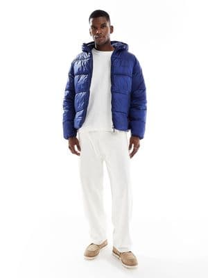 Jack & Jones hooded puffer jacket