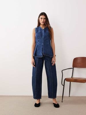 ARRANGE Clover front seam detail jeans