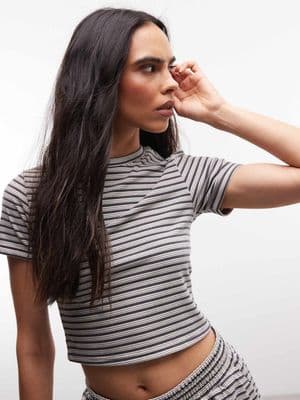 Cernucci soft touch crop top