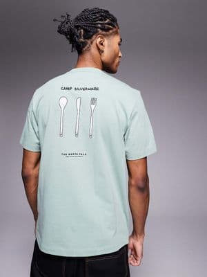 The North Face Evolution sketch back print t-shirt
