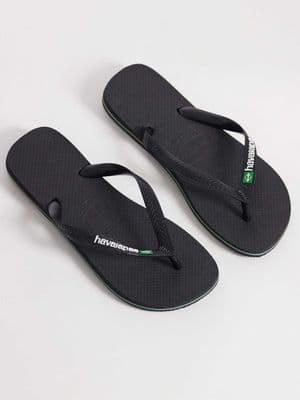 Havaianas unisex Brazil logo flip flops