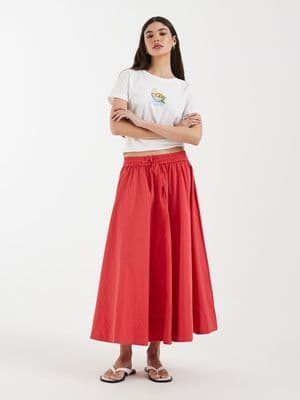 & Other Stories full circle maxi skirt