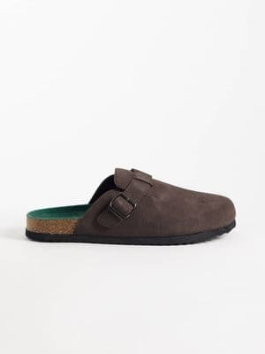 ONLY & SONS faux suede clogs