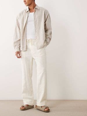 Brave Soul regular fit relaxed pants