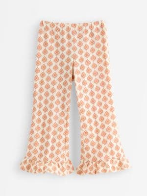 Trousers in slub jersey