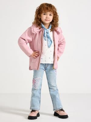 Water repellent jacket with collar