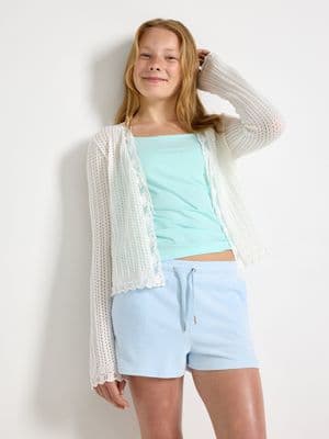 Shorts in velour