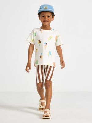 Set - t-shirt and cycling shorts