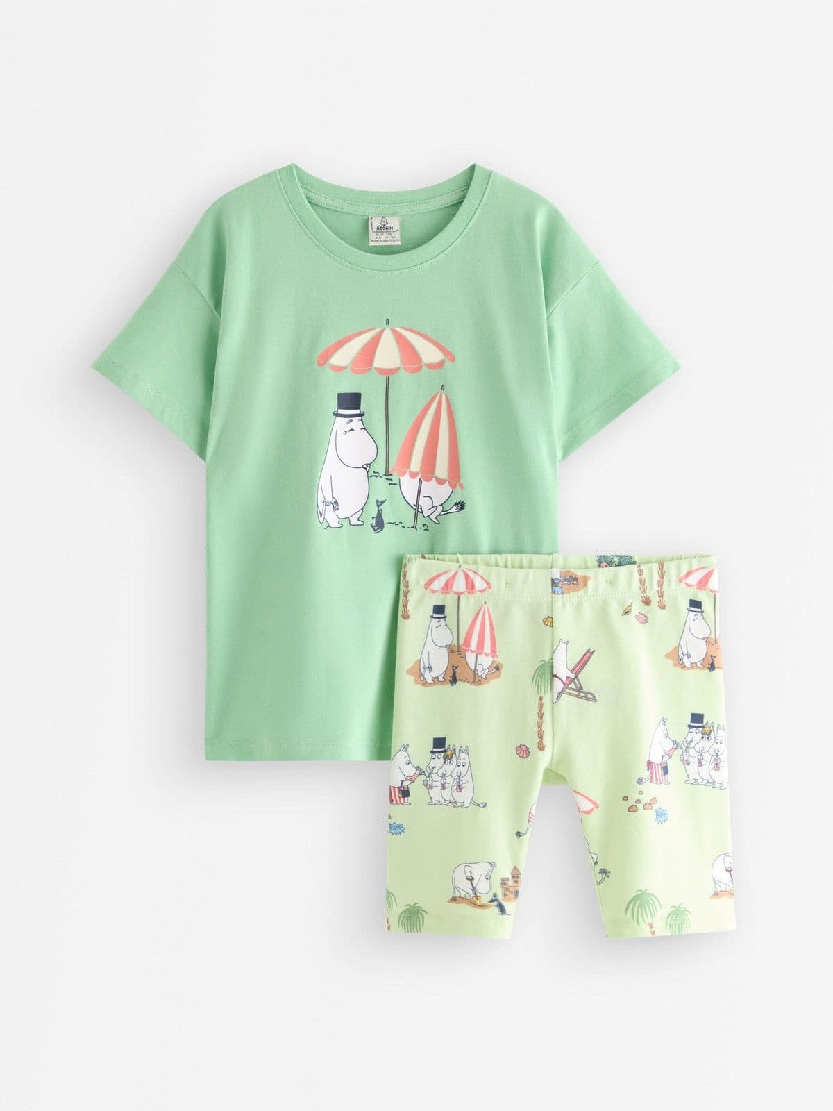 Moomin set Light Dusty Green 1