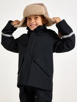 Waterproof shell jacket with adjustable sleeves – Kids Performance Wear