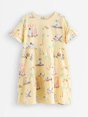 Moomin dress with short sleeves