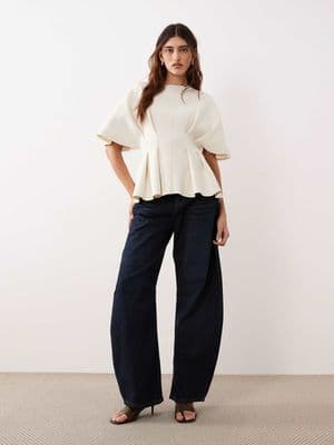 ARRANGE Sydney denim barrel leg jeans
