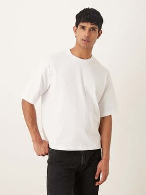 Selected heavyweight oversized T-shirt