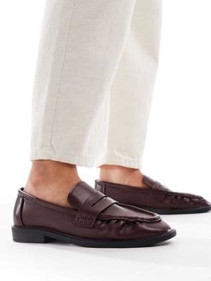 SEQWL Hershe ruched loafers