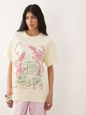Miss Selfridge oversized T-shirt