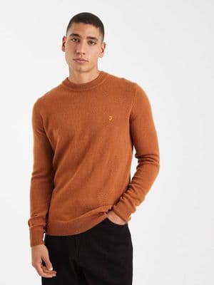 Farah Maidstone lambswool sweater