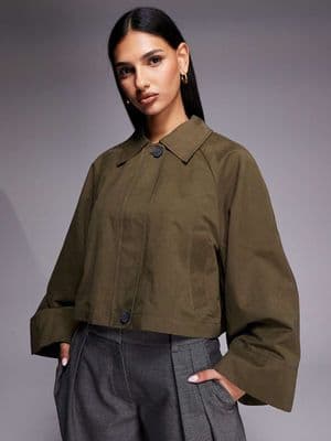 River Island batwing sleeves barn jacket