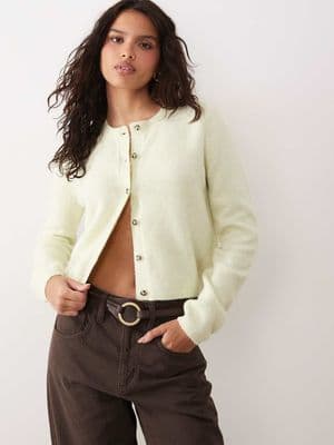 JDY crew neck cardigan