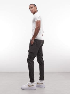 CAPO slim fit utility cargo pants