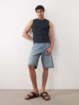 Jack & Jones Alex baggy denim shorts