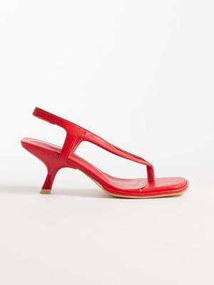 Glamorous heeled sandals