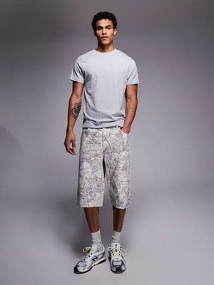 Good For Nothing baggy denim jorts