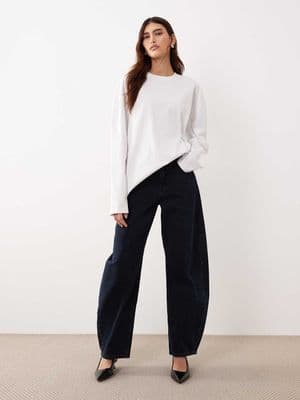 ARRANGE Tova tapered curved leg jeans