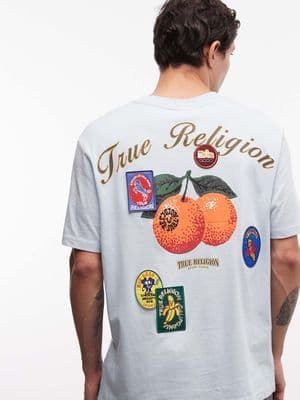 True Religion orchard stamps T-shirt