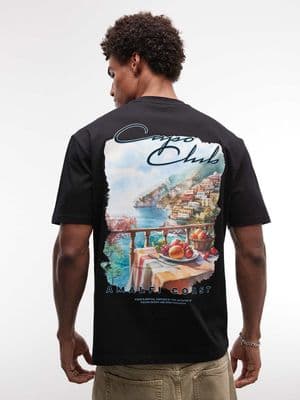 CAPO Amalfi back print t-shirt
