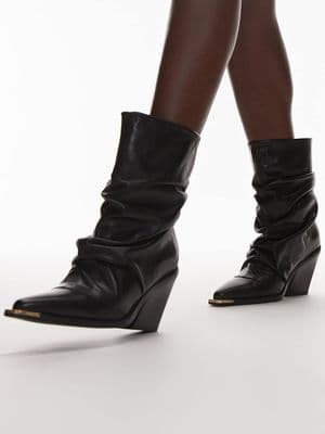Bronx New-kole slouchy mid ankle boots