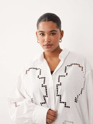 ARRANGE Curve oversized shirt