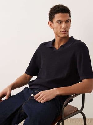 Jack & Jones Premium split neck knit top