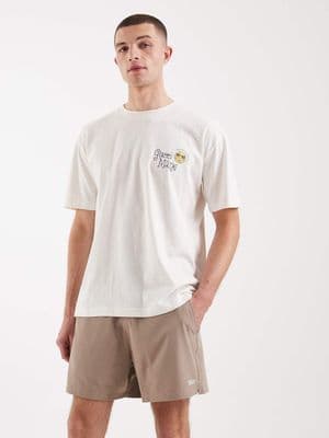 Hollister mid thigh flex logo shorts