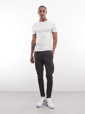 CAPO slim fit utility cargo pants