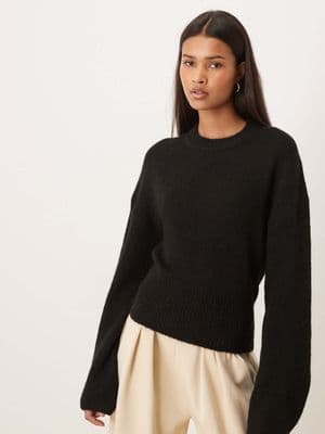 Gina Tricot wide sleeve knit sweater
