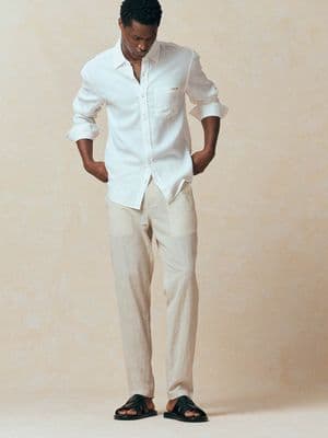 Jack & Jones linen blend pants
