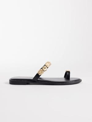Glamorous flat sandals