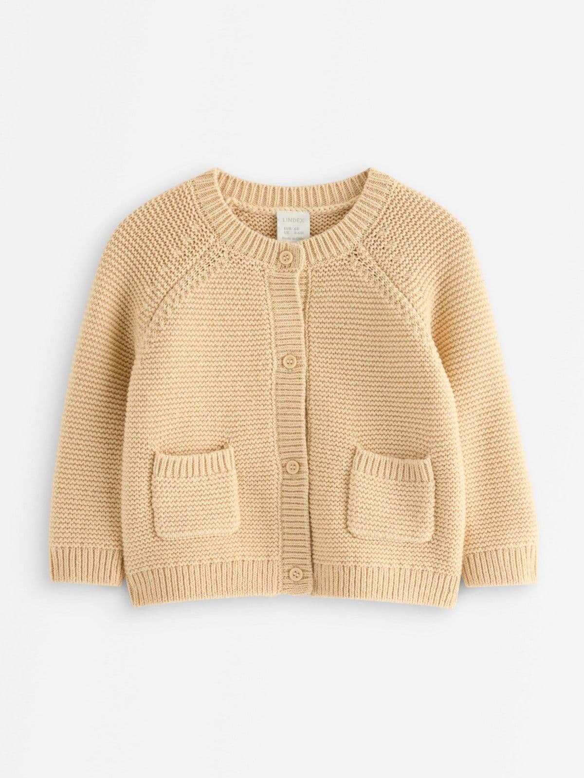 Cardigan Light Dusty Yellow 1