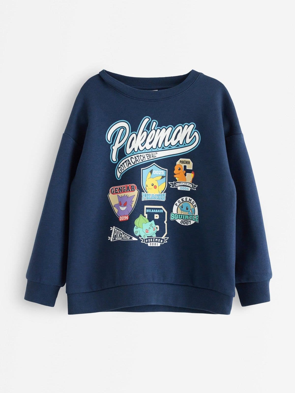 Pokémon sweatshirt with brushed inside Dark Blue 1