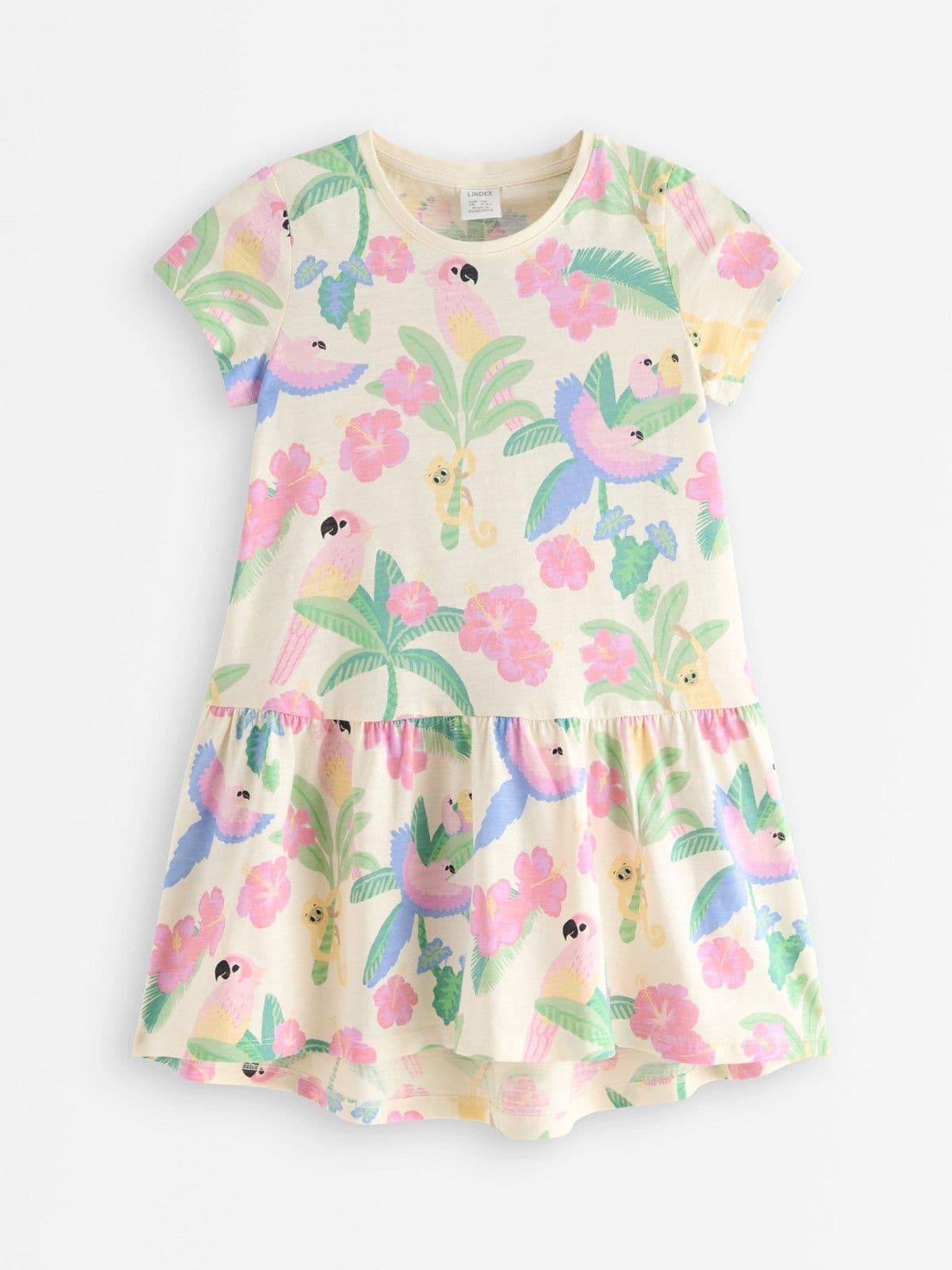 Short-sleeved dress White 1
